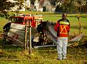 Kleinflugzeug abgestuerzt Sankt Augustin Meindorf P026